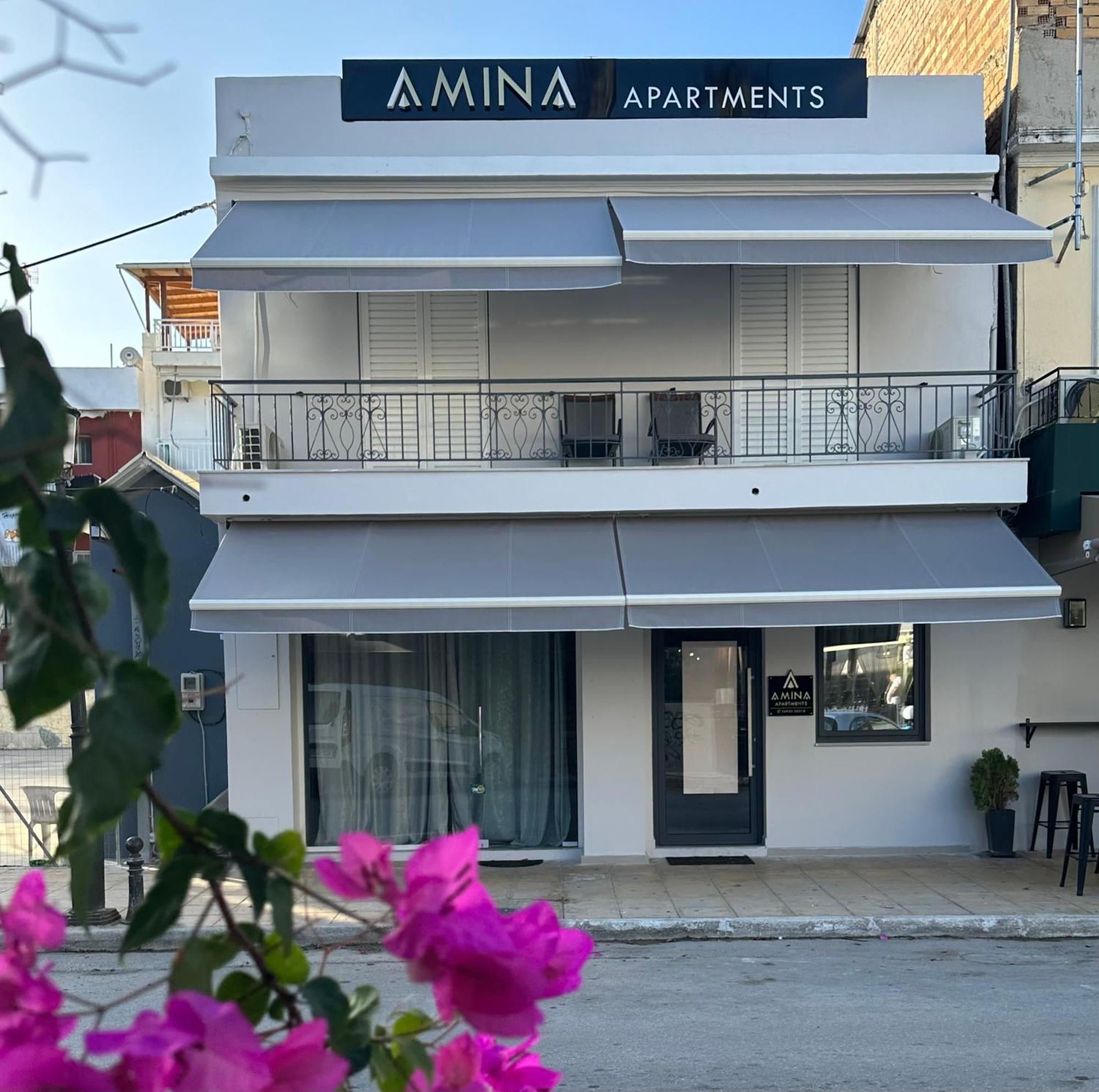 Amina Apartments 扎金索斯镇 外观 照片